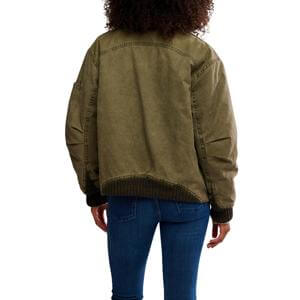 Free People We The Free Jax Washed Bomber